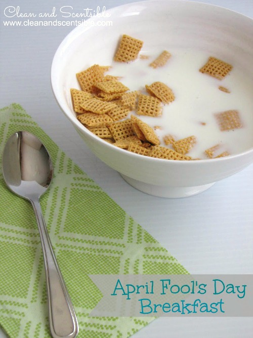 Fun April Fool's Day breakfast and lots of other great April Fool's Day ideas for kids.