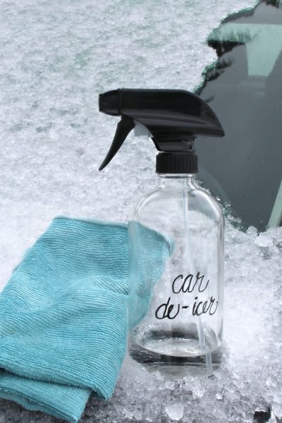 DIY Car De-Icer. This simple trick works in no time!