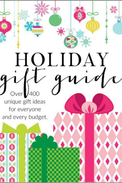 The ultimate holiday gift guide for everyone in your life! Tons of great gift ideas!